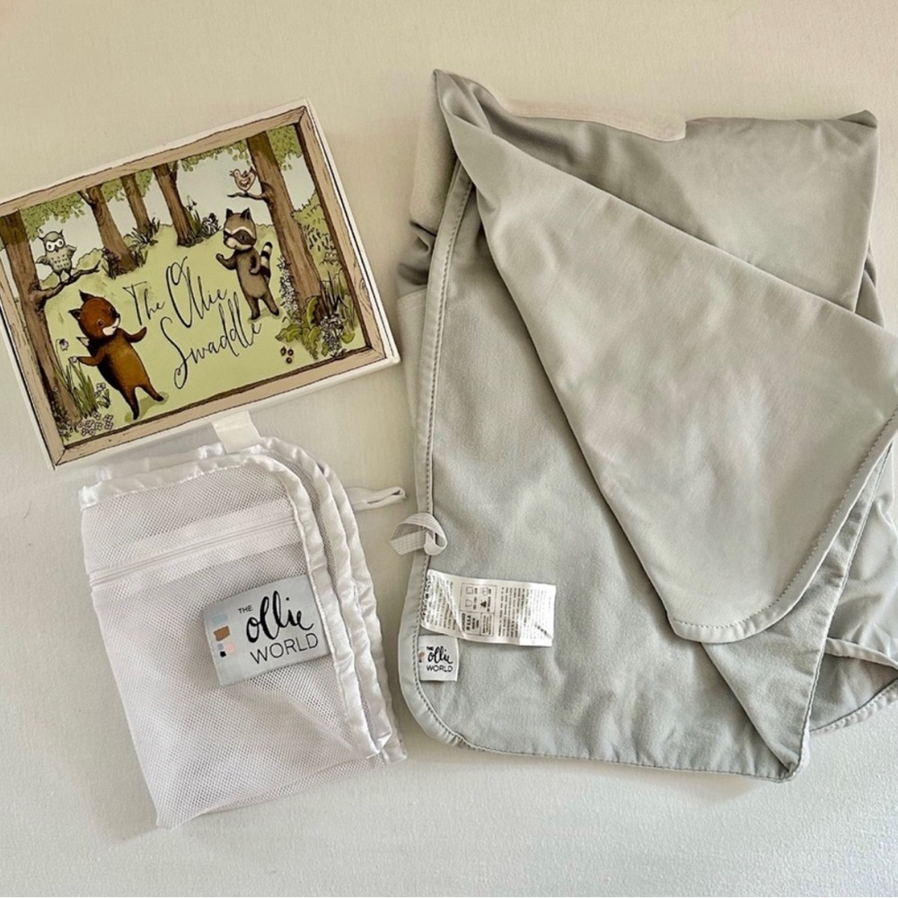 Ollie swaddle in stone great condition.
